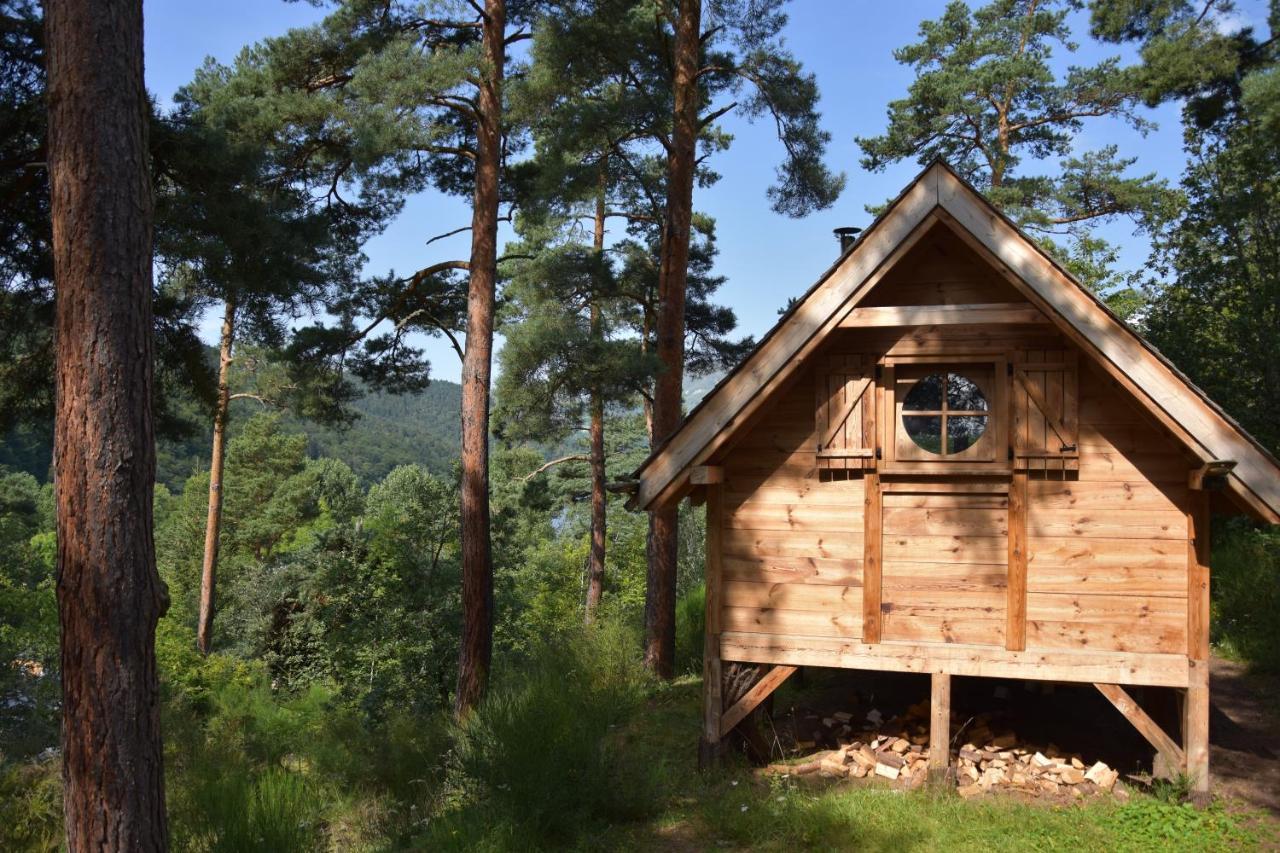 Cabane Lodge Domaine Du Lac Chambon Мурол Екстериор снимка
