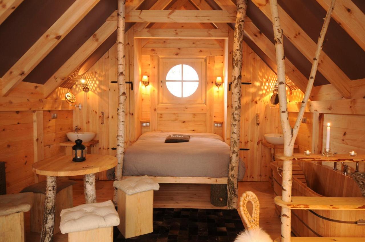 Cabane Lodge Domaine Du Lac Chambon Мурол Екстериор снимка
